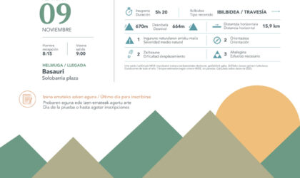 Cartel BBK Mendi Martxak - Upo