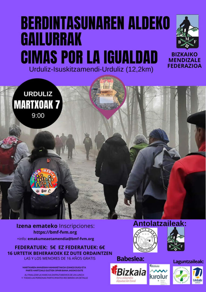 Cartel 6 Marcha por la Igualdad